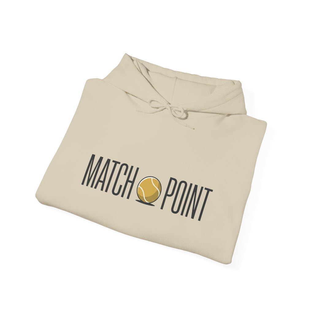 Match Point Tennis Hoodie — 'MATCH POINT' Graphic Pullover