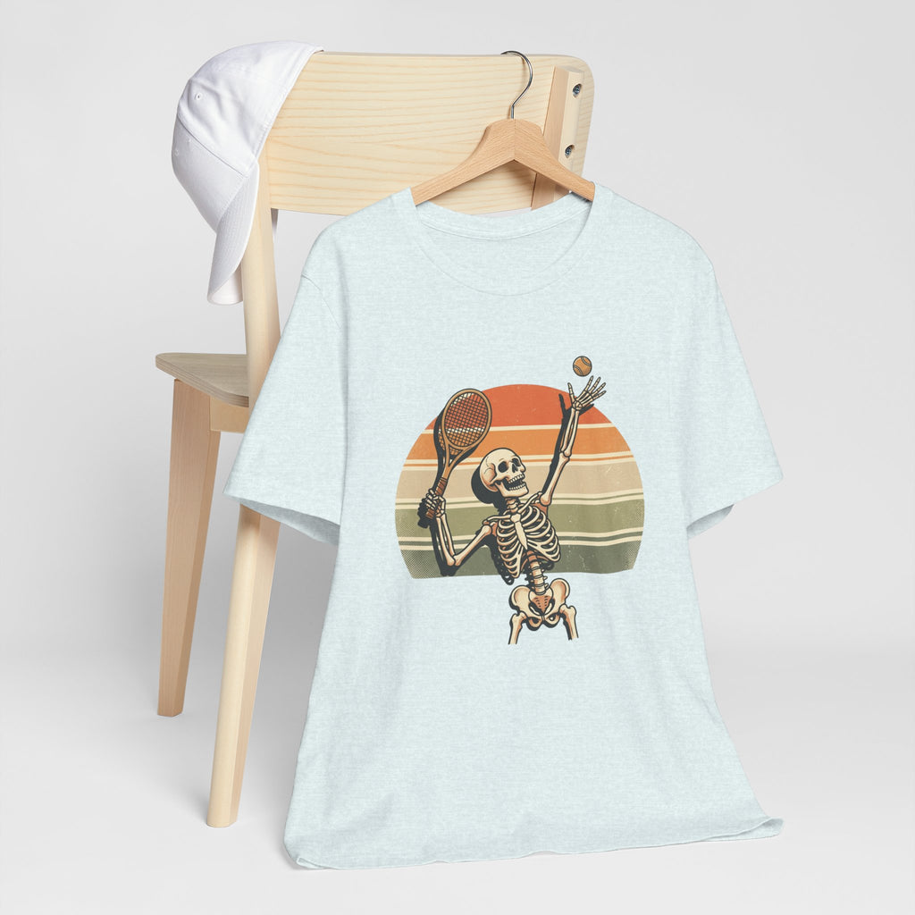 Skeleton Tennis Vintage Sunset Tee