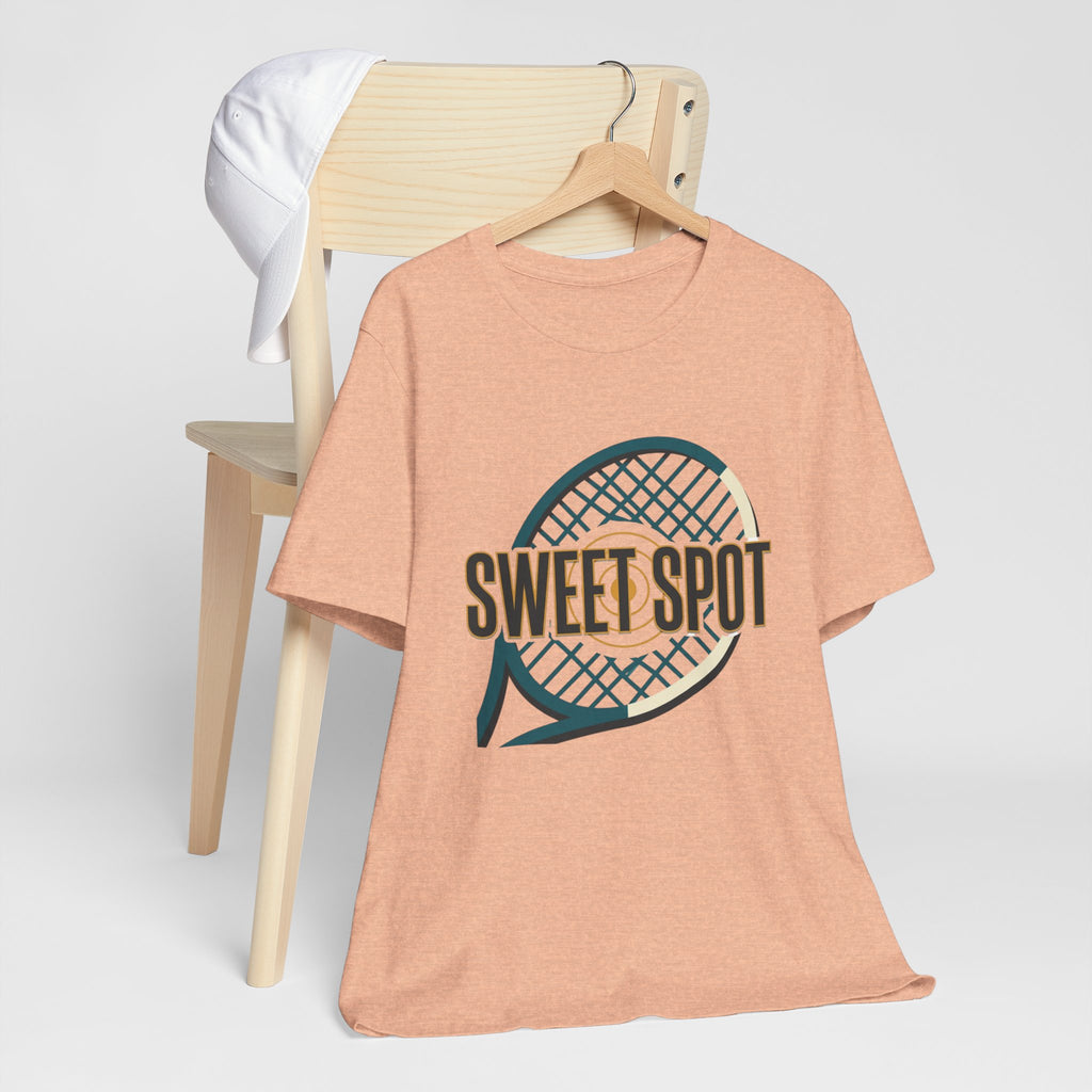 Tennis Tee – “Sweet Spot” Racket Graphic Shirt