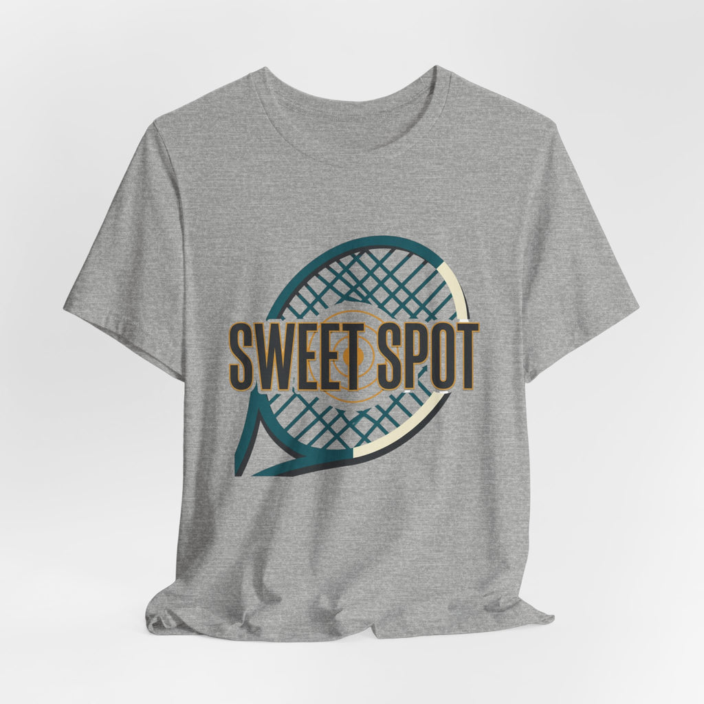 Tennis Tee – “Sweet Spot” Racket Graphic Shirt