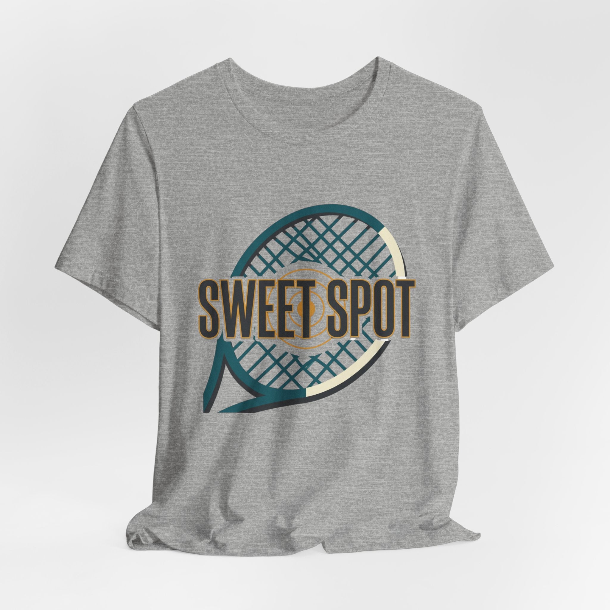 Tennis Tee – “Sweet Spot” Racket Graphic Shirt