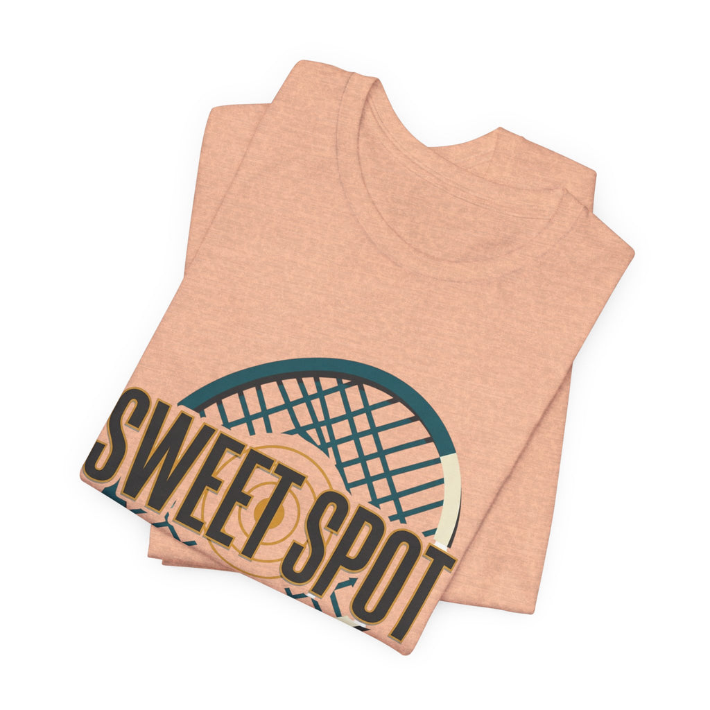 Tennis Tee – “Sweet Spot” Racket Graphic Shirt