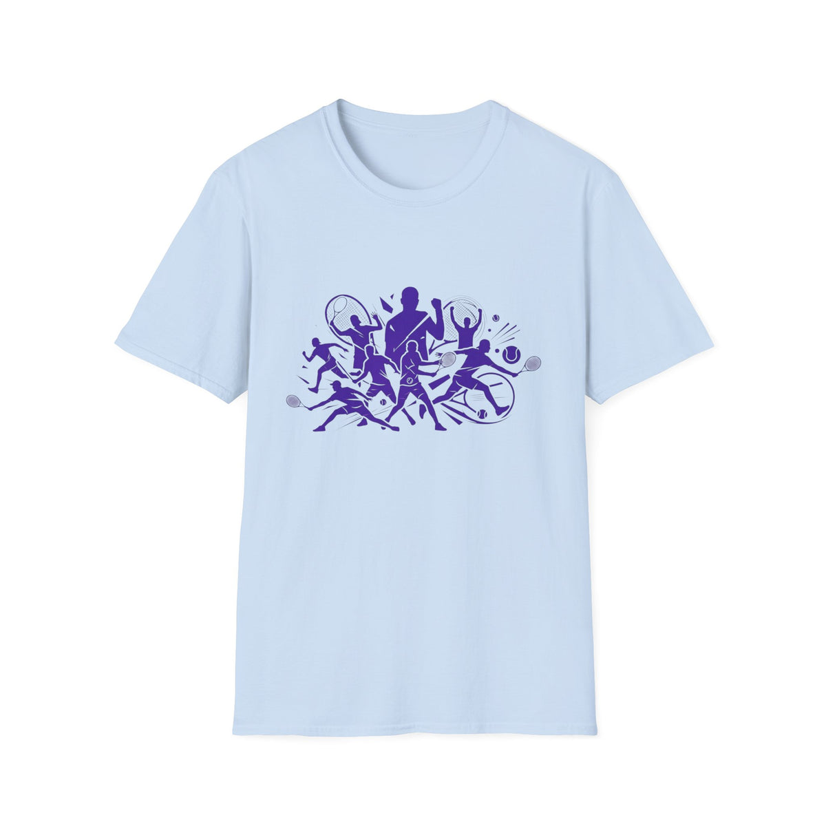 tennis player Silhouette T-Shirt