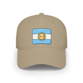 Argentina Sun Flag Baseball Cap — Low Profile Red Hat
