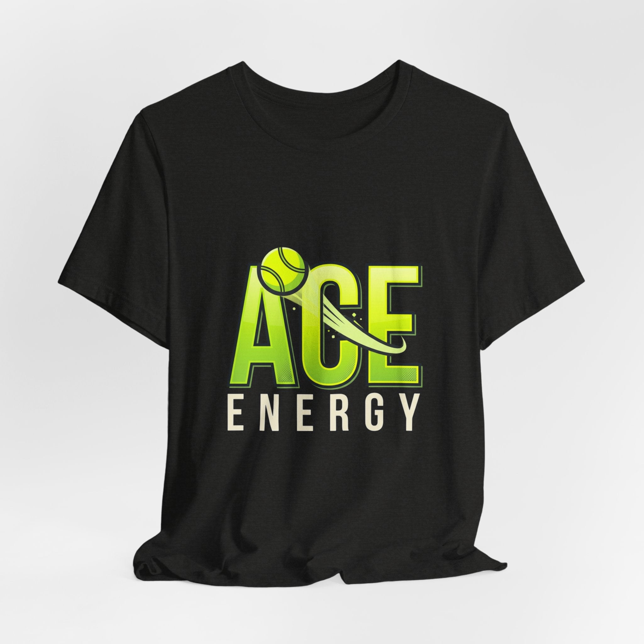 T-Shirt — "Ace Energy" Tennis Graphic Tee
