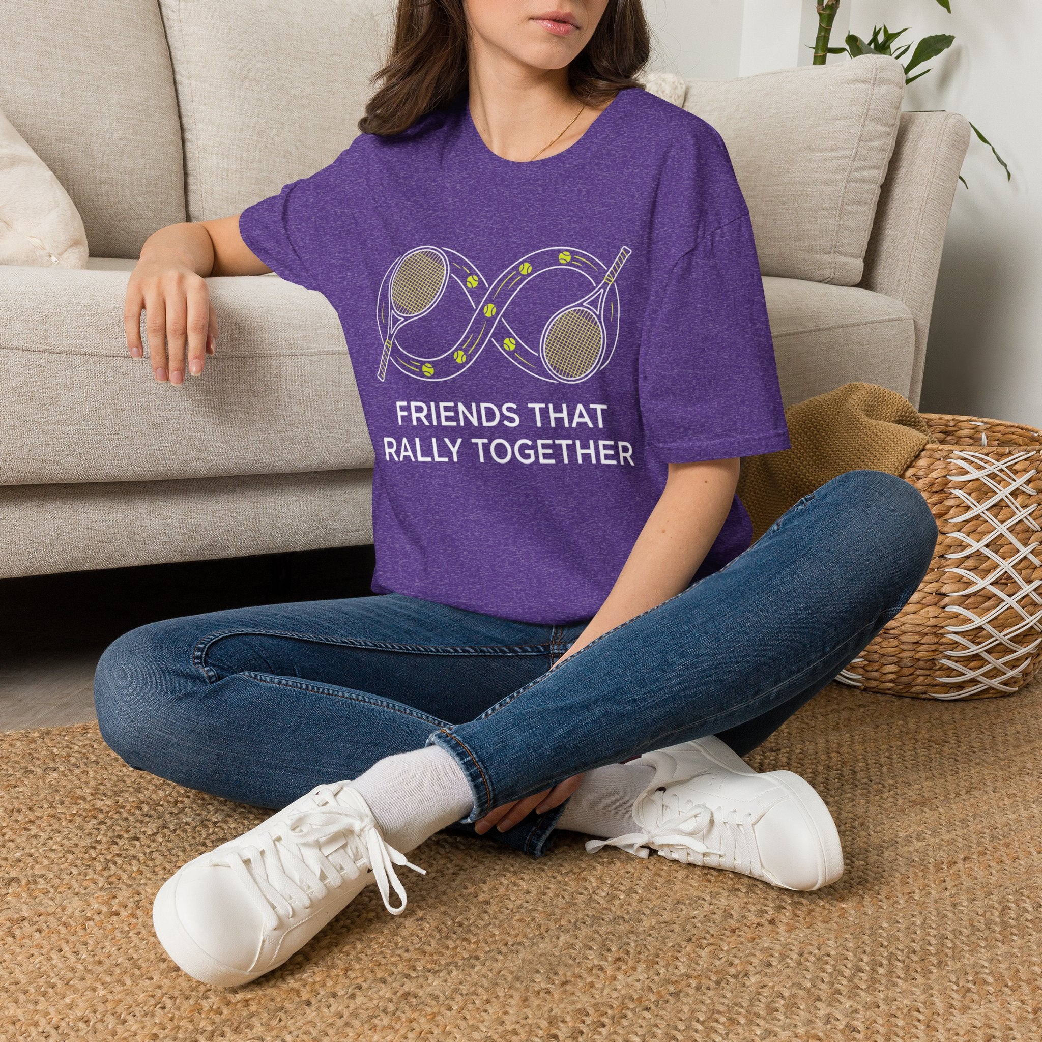 Friends That Rally Together Tennis T-Shirt