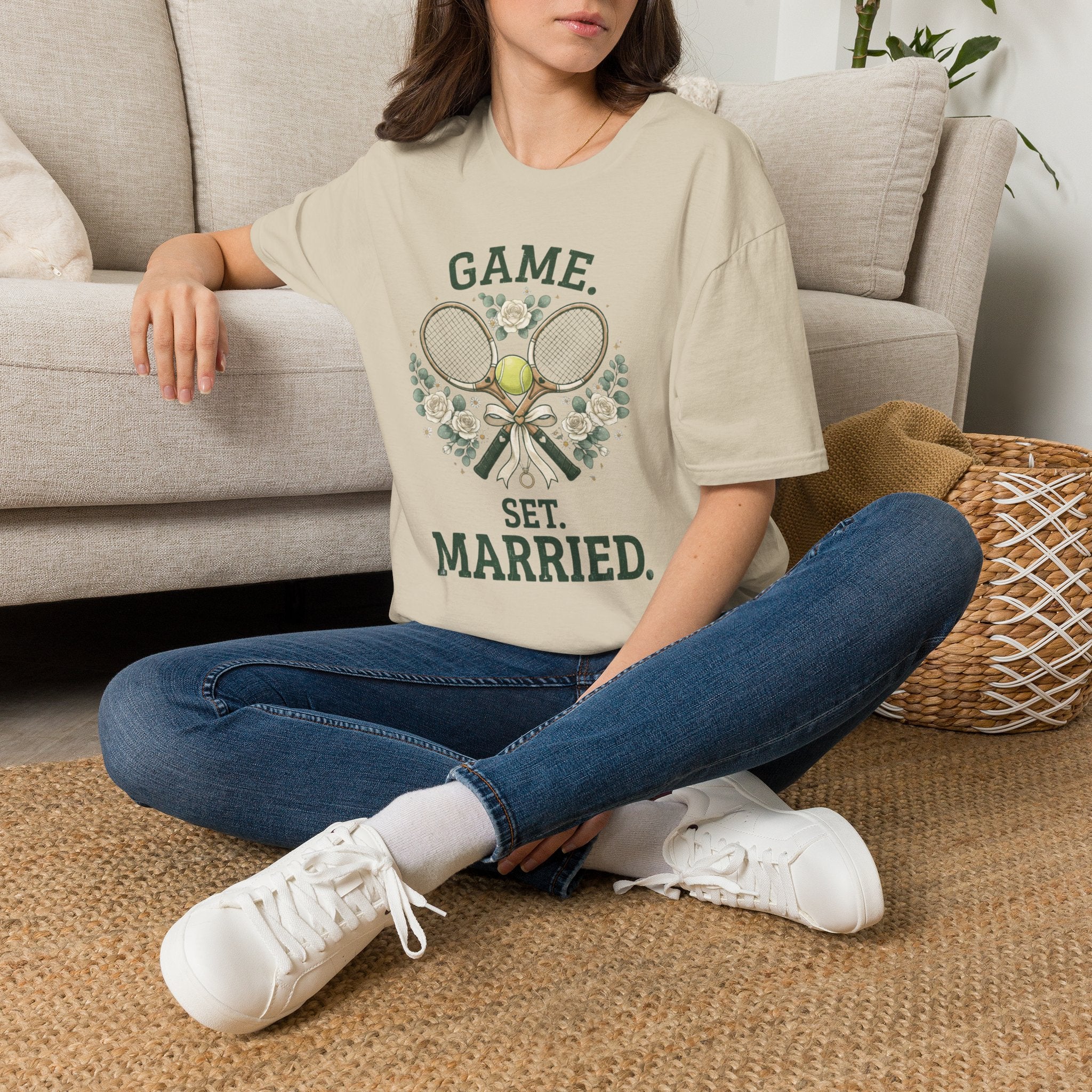 T-Shirt — "Game. Set. Married."