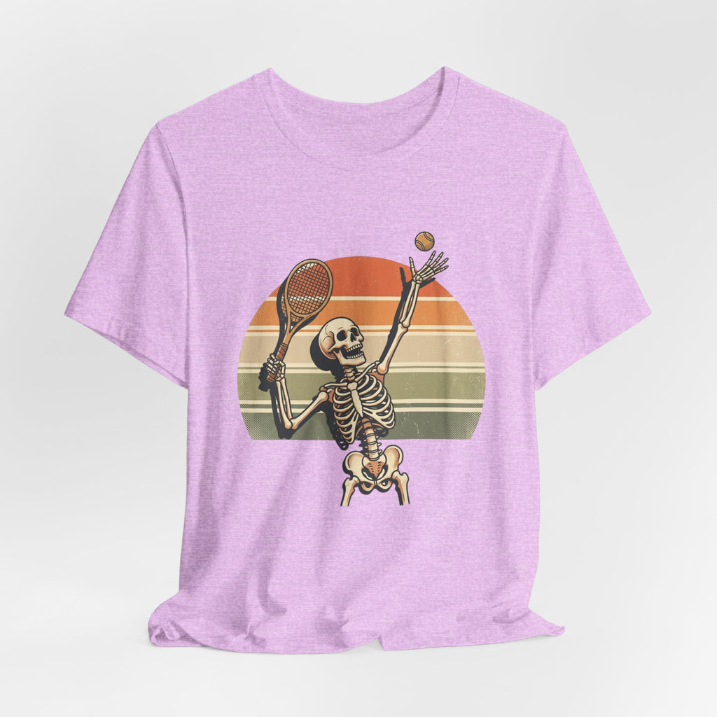Skeleton Tennis Vintage Sunset Tee