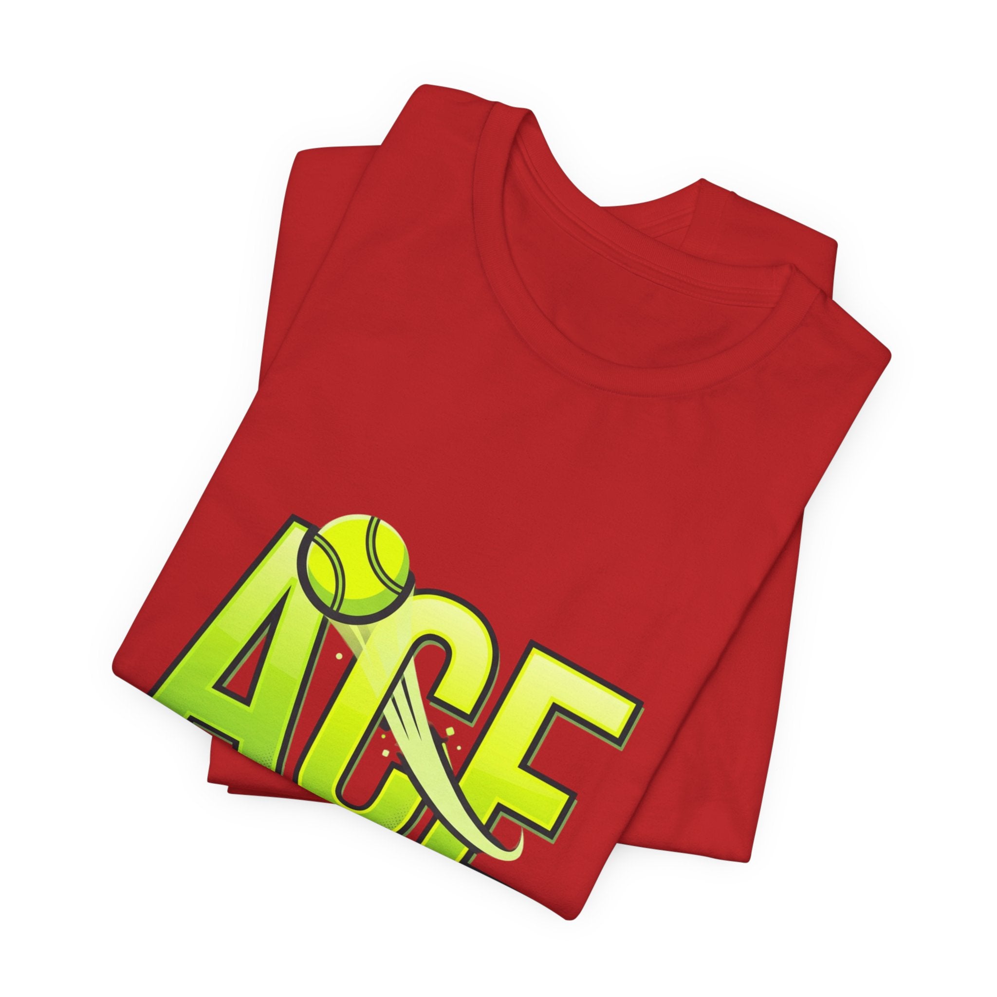 T-Shirt — "Ace Energy" Tennis Graphic Tee