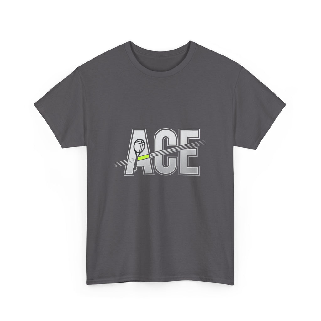 Ace Graphic Tee — Minimal Tennis 'ACE' Design