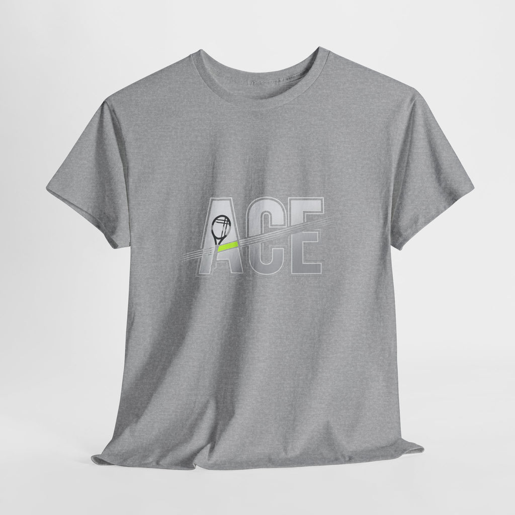Ace Graphic Tee — Minimal Tennis 'ACE' Design