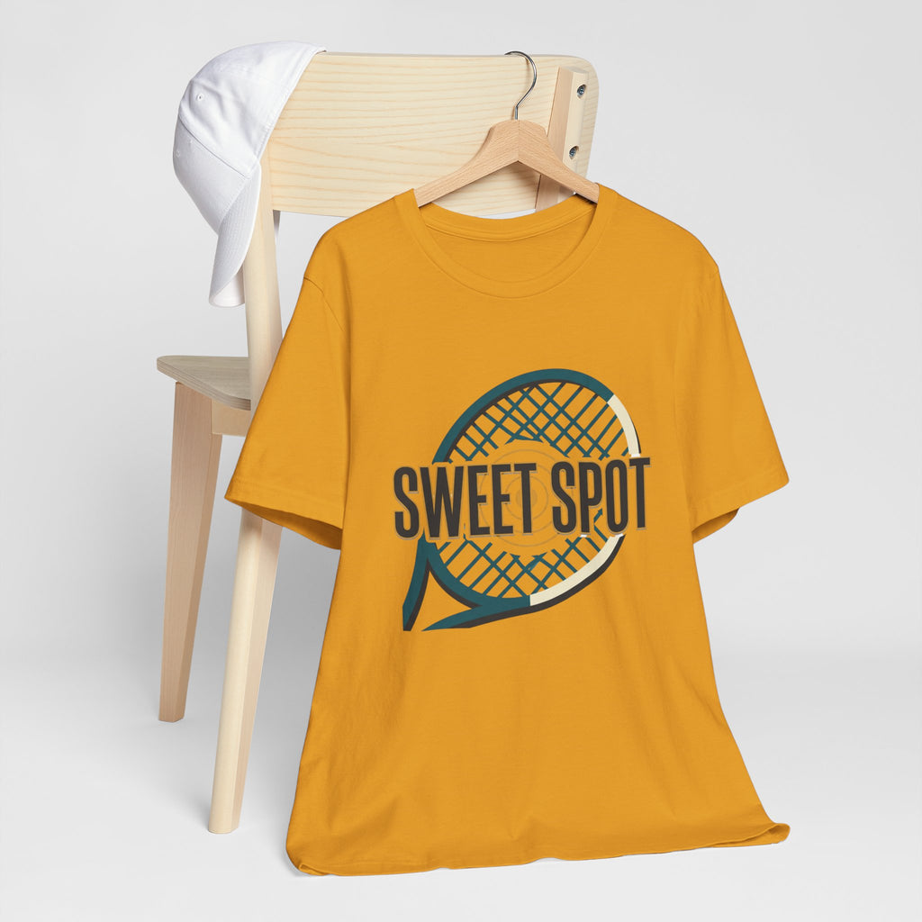 Tennis Tee – “Sweet Spot” Racket Graphic Shirt