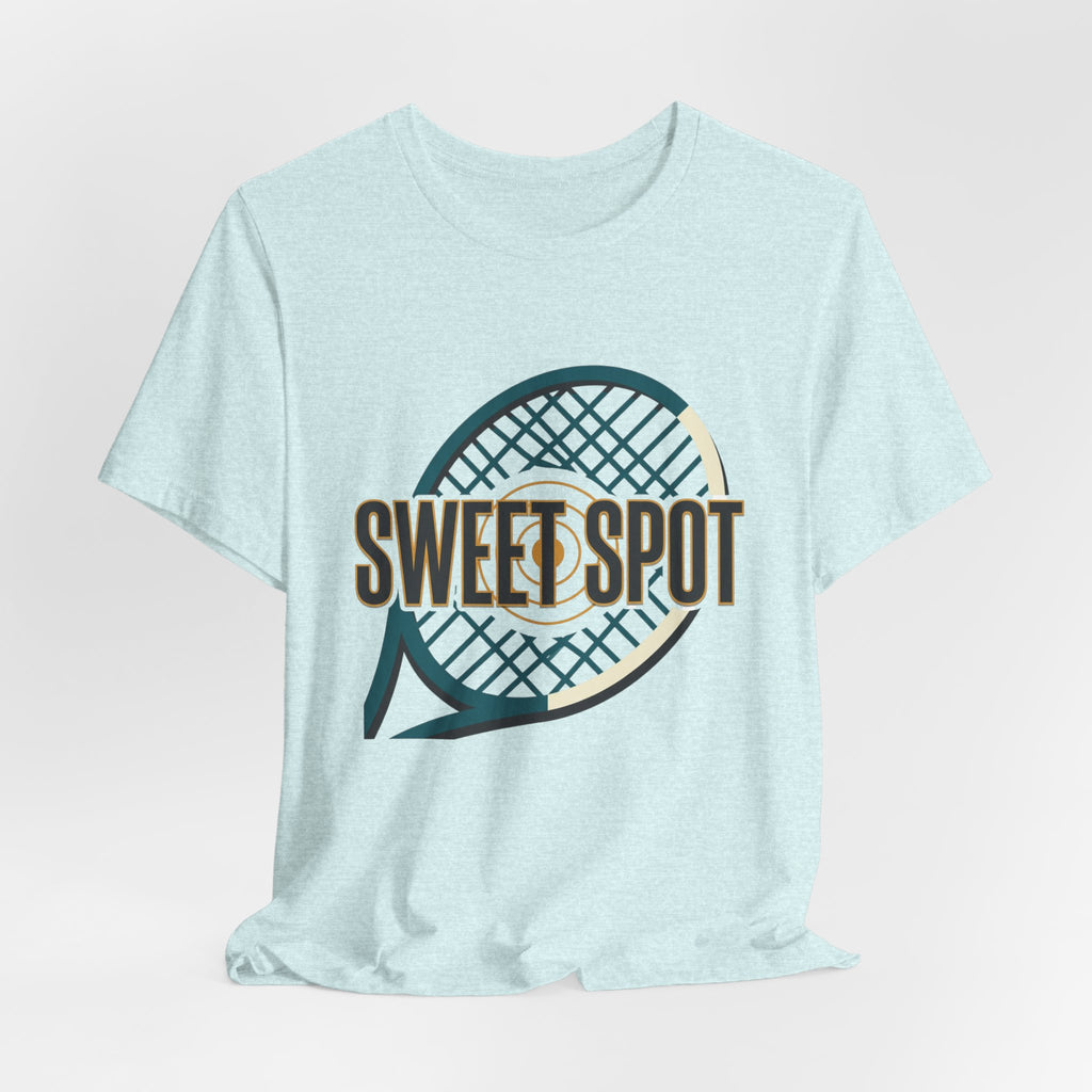 Tennis Tee – “Sweet Spot” Racket Graphic Shirt