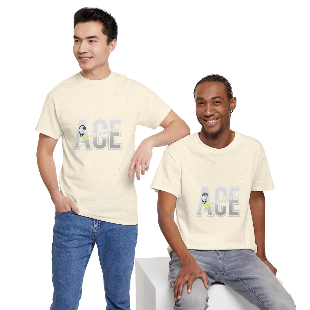 Ace Graphic Tee — Minimal Tennis 'ACE' Design