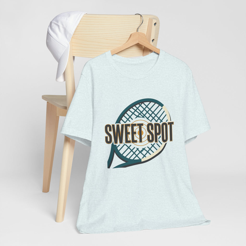 Tennis Tee – “Sweet Spot” Racket Graphic Shirt
