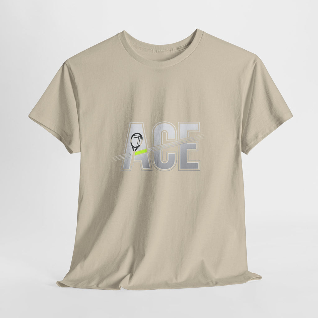 Ace Graphic Tee — Minimal Tennis 'ACE' Design