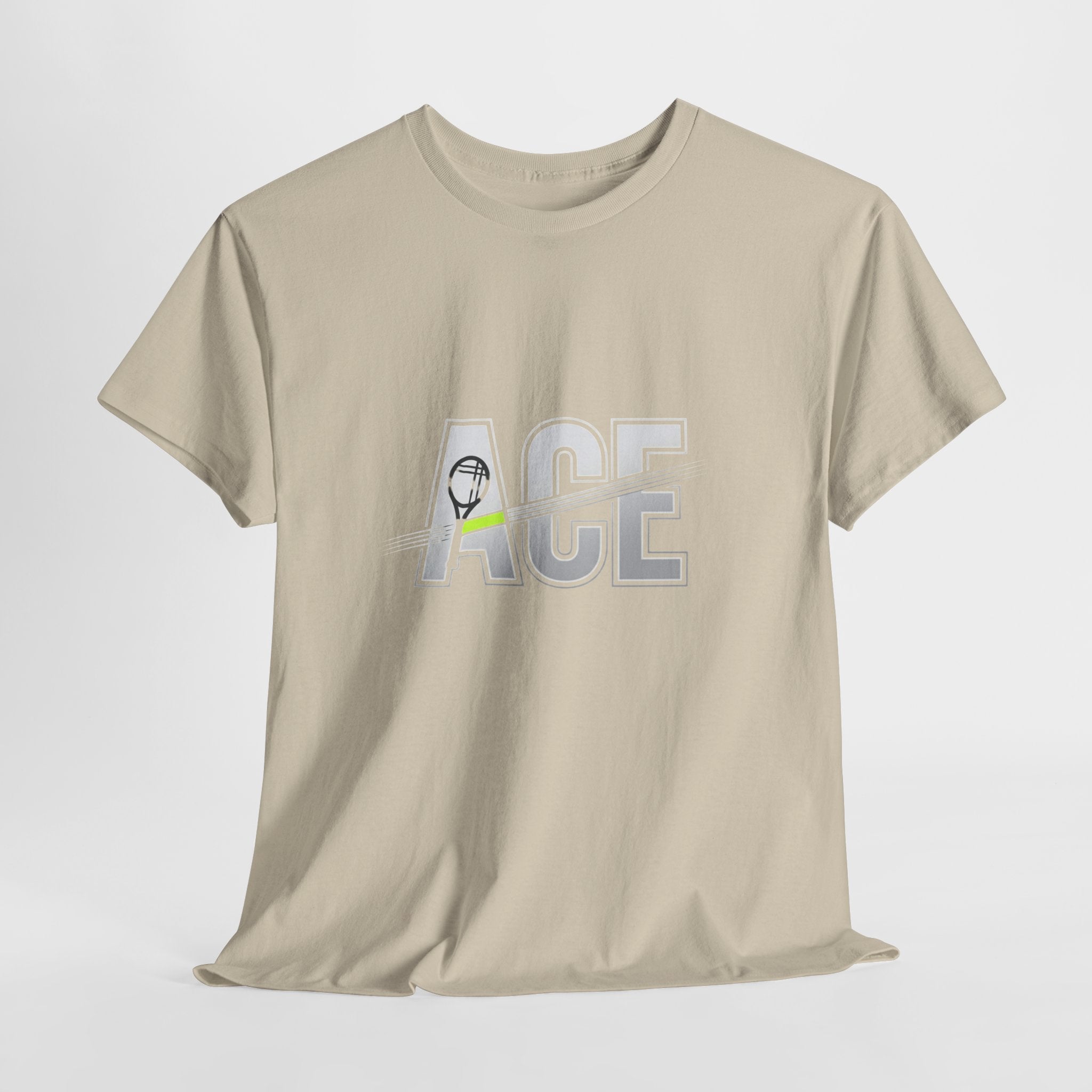 Ace Graphic Tee — Minimal Tennis 'ACE' Design
