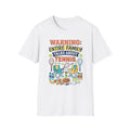 Warning: Entire Family Talks About Tennis T‑Shirt