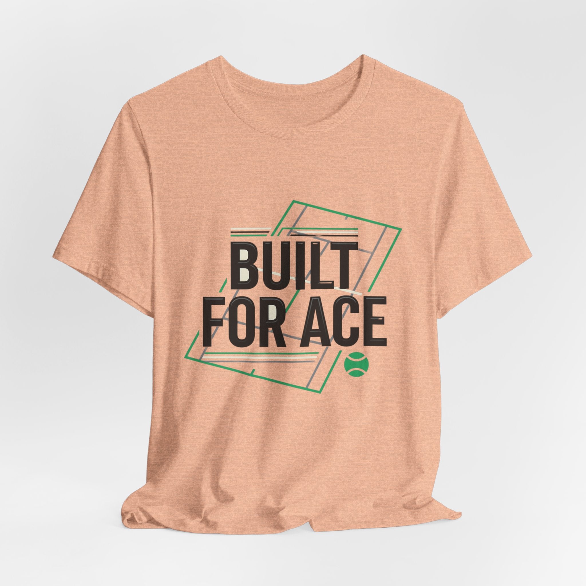 Built For Ace Tennis T‑Shirt – Retro Court Graphic Tee