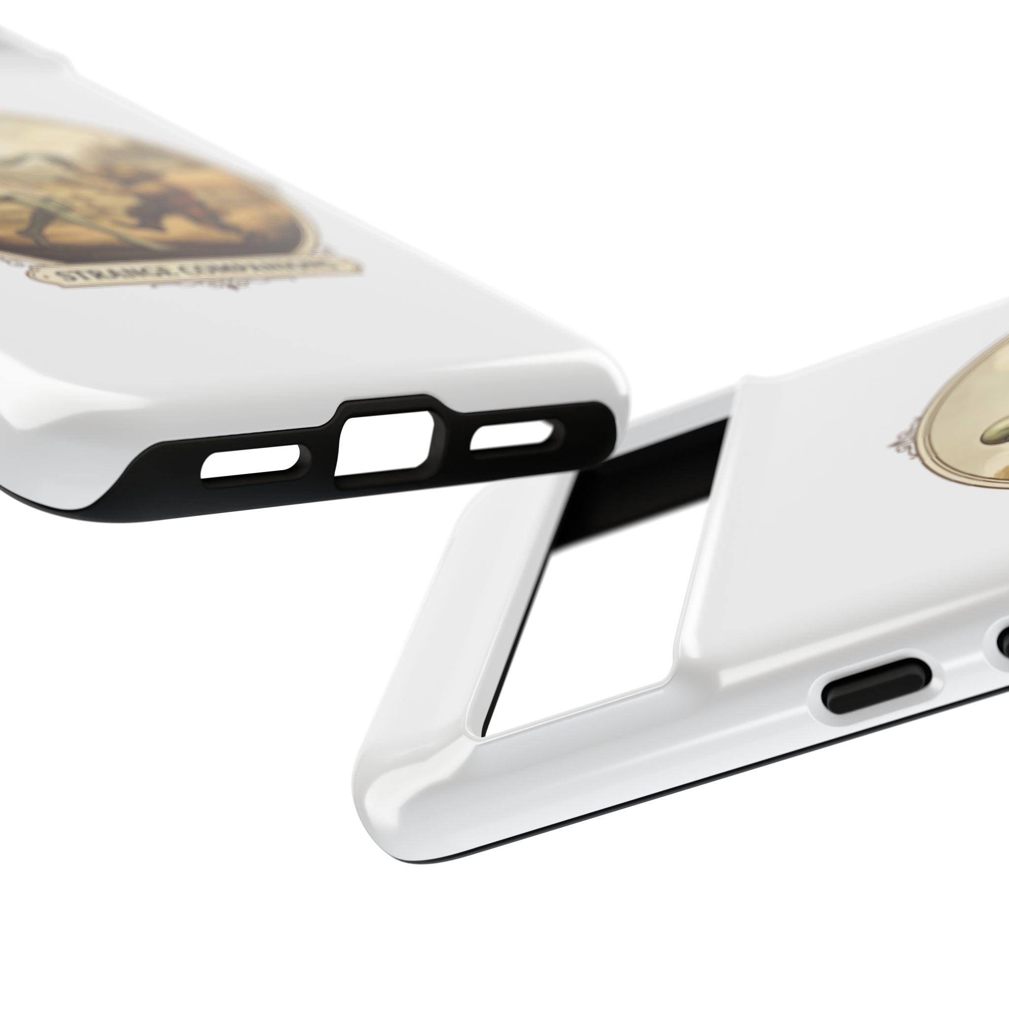 Phone Case — Vintage 'Strange Companions' Alien & Child Illustration