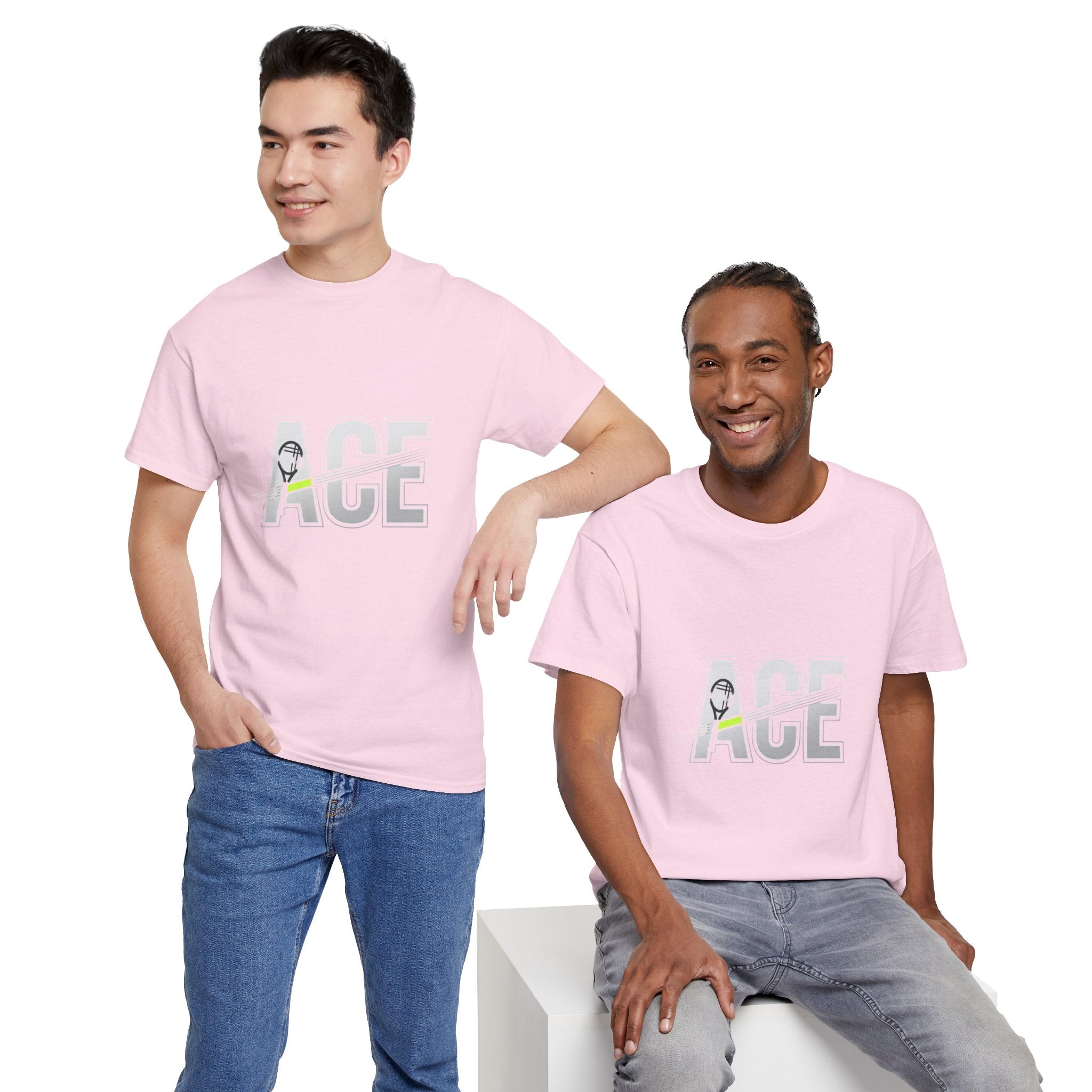 Ace Graphic Tee — Minimal Tennis 'ACE' Design