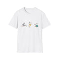 Tennis Ducks T-Shirt — Cute Minimalist Tennis Players Tee