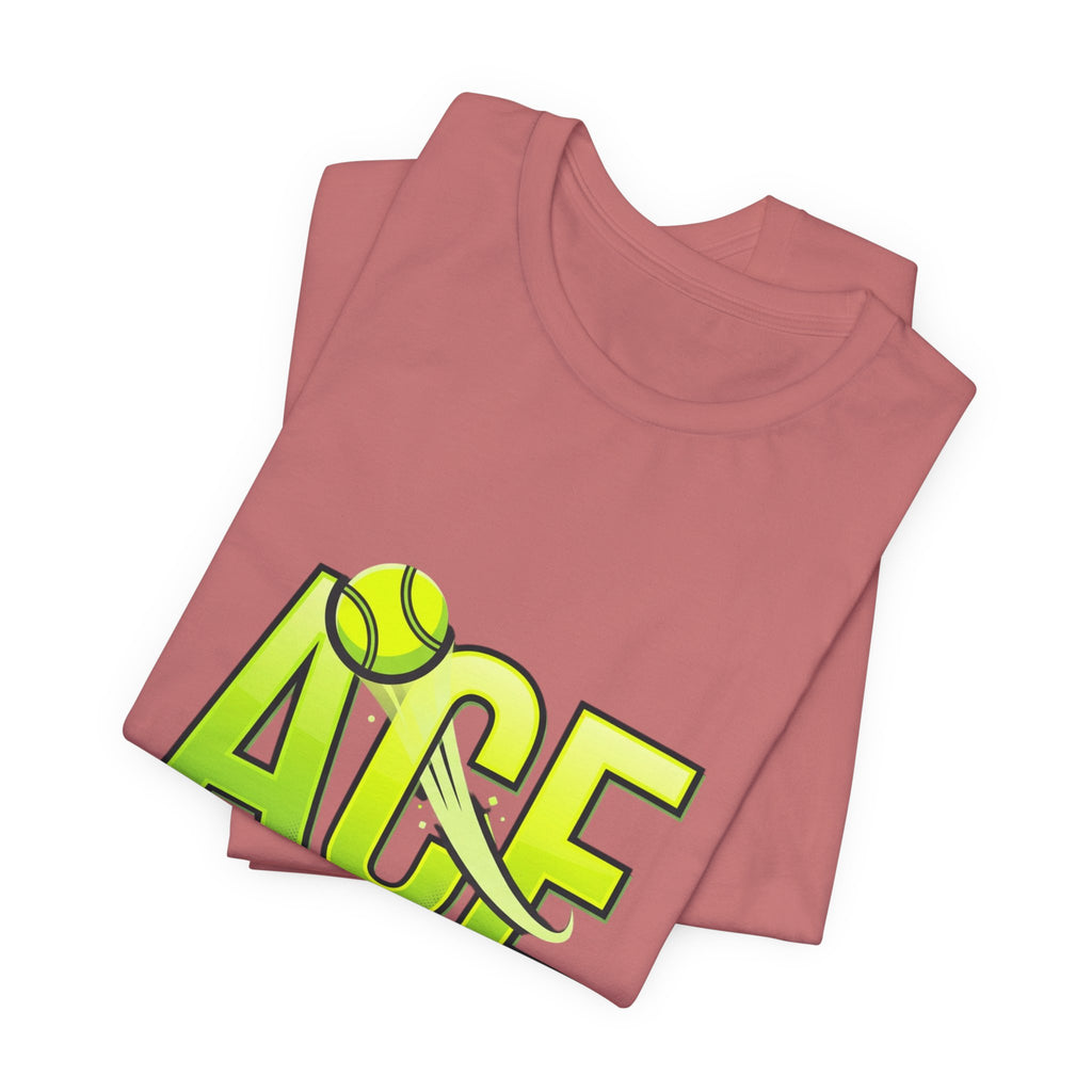 T-Shirt — "Ace Energy" Tennis Graphic Tee