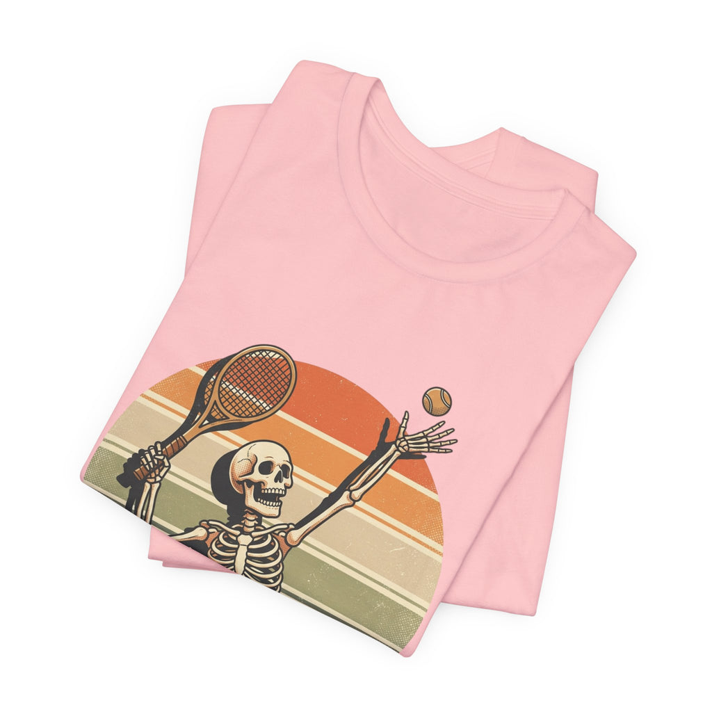 Skeleton Tennis Vintage Sunset Tee