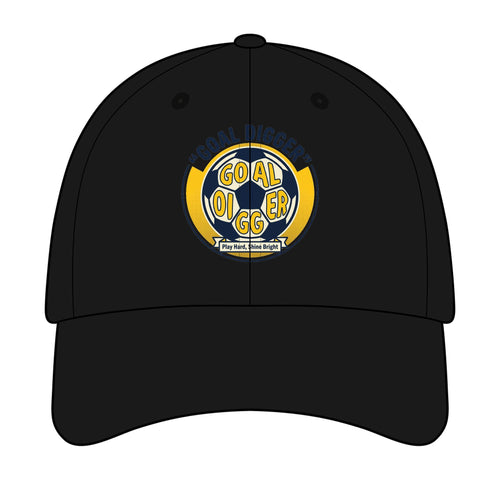 Goal Digger Embroidered Baseball Cap — Motivational Athletic Hat
