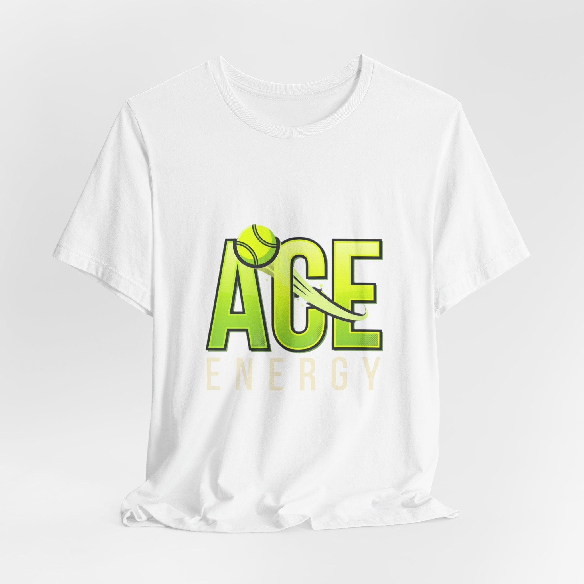 T-Shirt — "Ace Energy" Tennis Graphic Tee