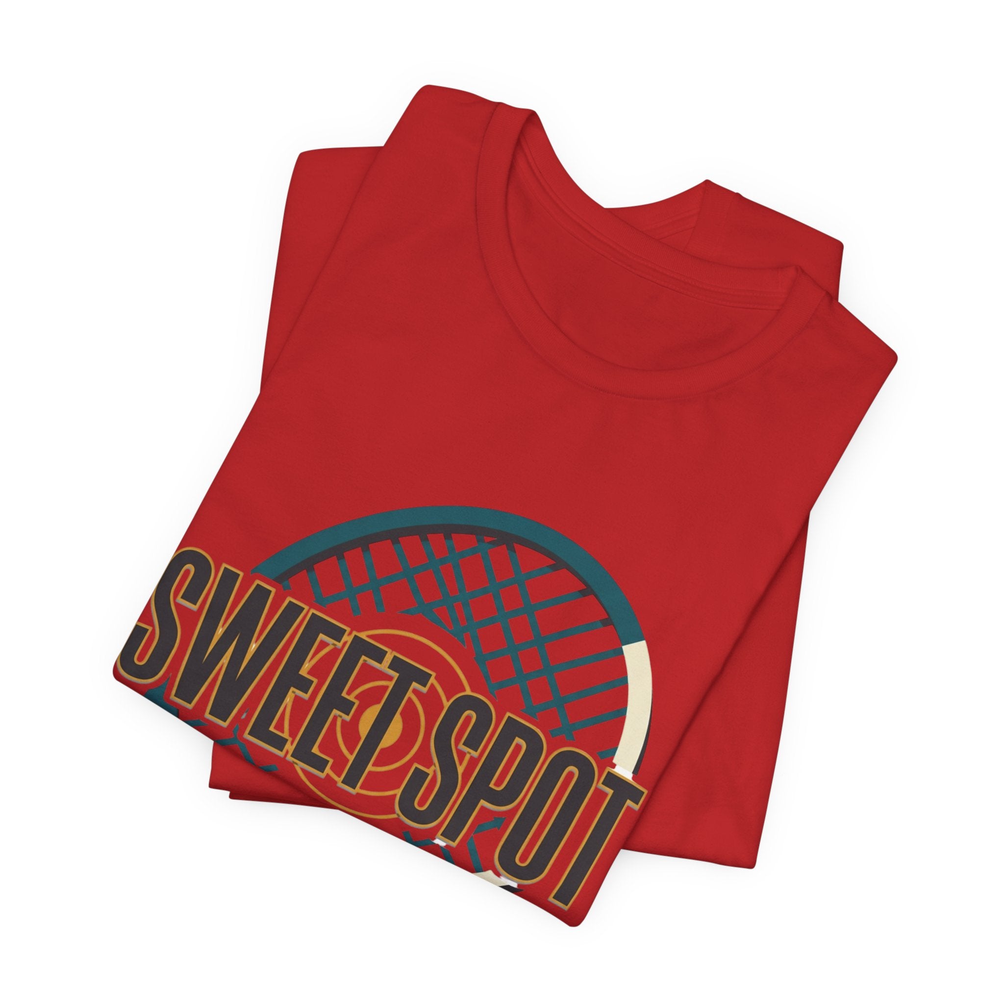 Tennis Tee – “Sweet Spot” Racket Graphic Shirt