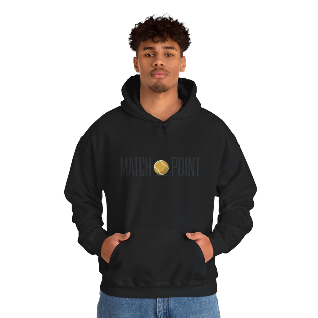 Match Point Tennis Hoodie — 'MATCH POINT' Graphic Pullover