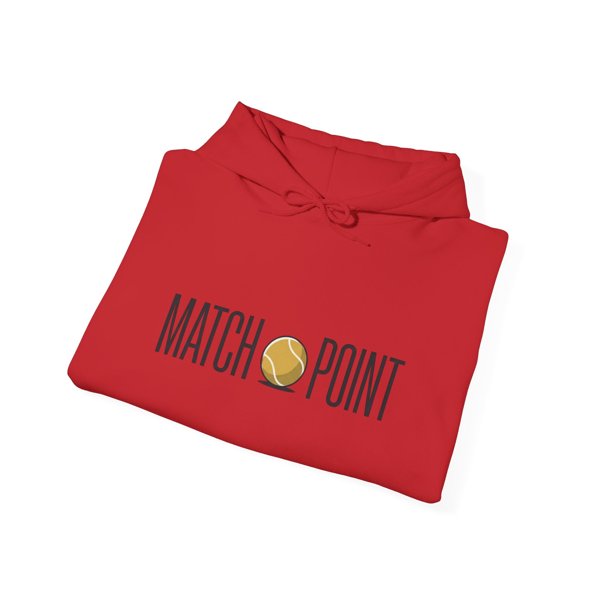 Match Point Tennis Hoodie — 'MATCH POINT' Graphic Pullover