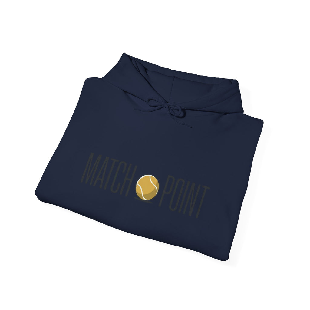 Match Point Tennis Hoodie — 'MATCH POINT' Graphic Pullover
