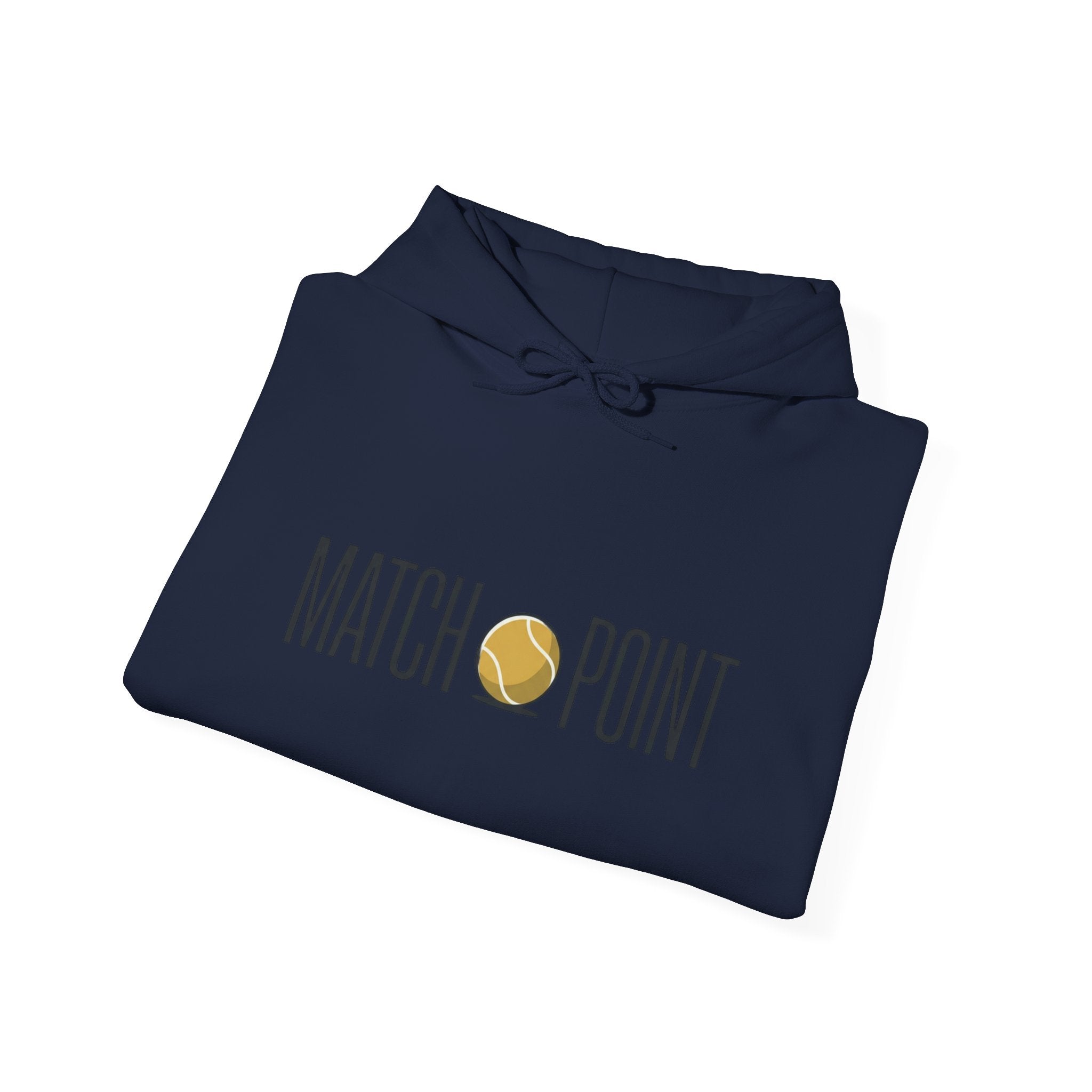 Match Point Tennis Hoodie — 'MATCH POINT' Graphic Pullover