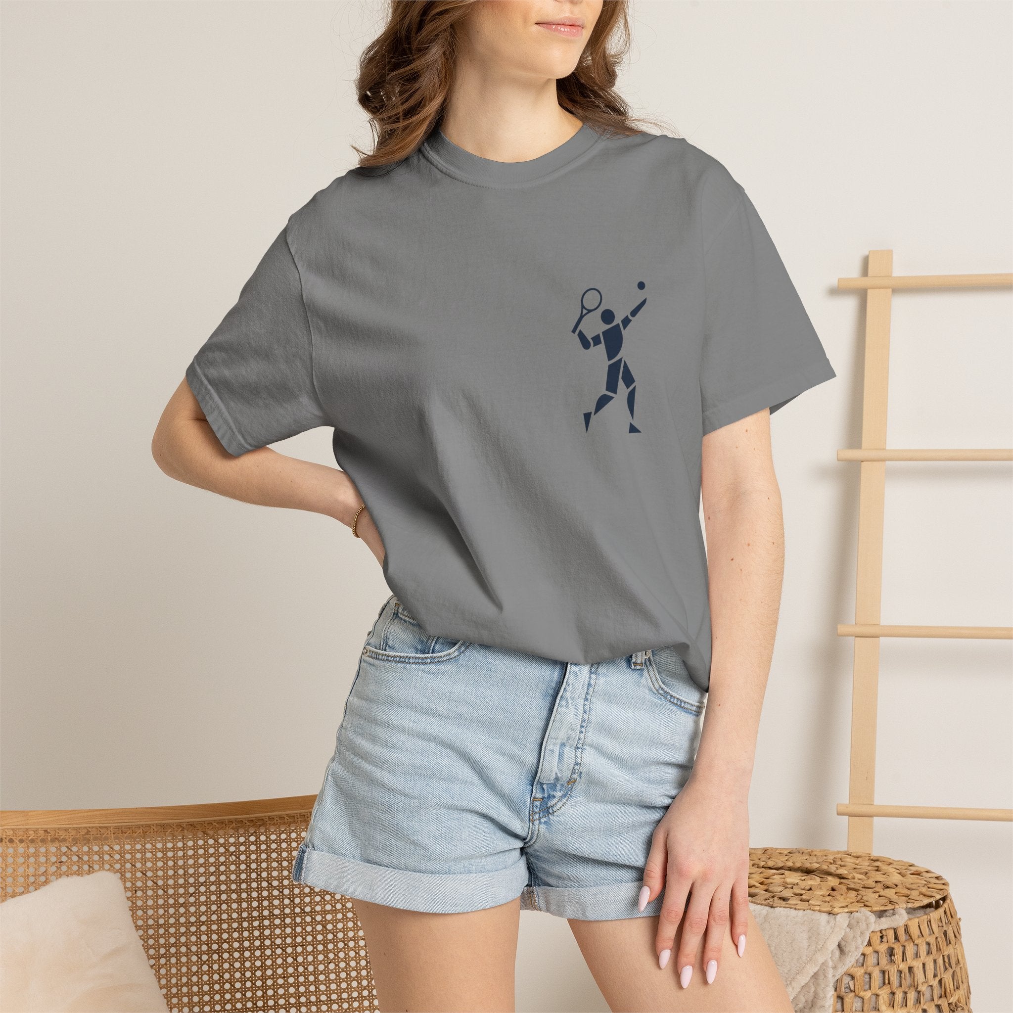 Tennis Player Graphic T-Shirt