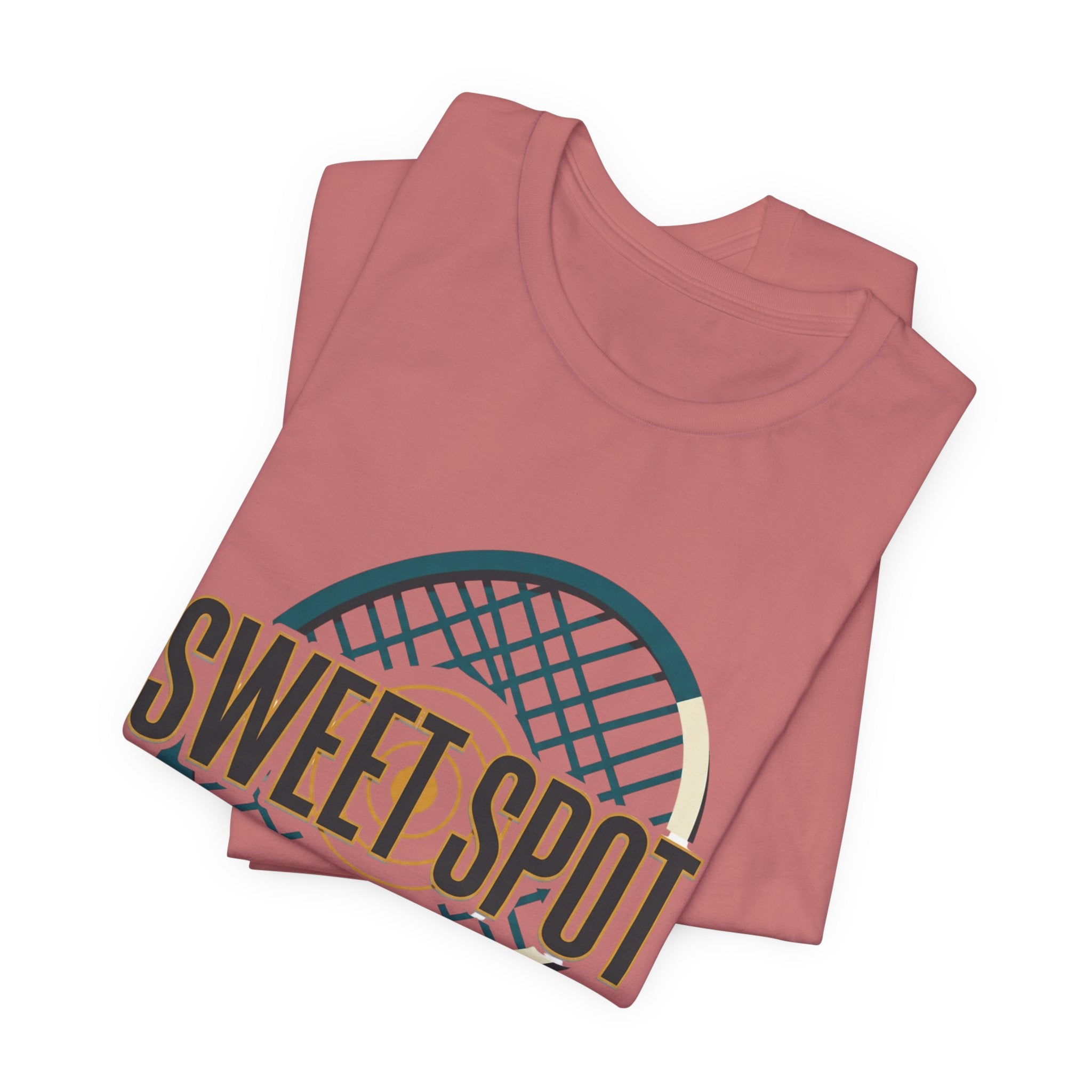 Tennis Tee – “Sweet Spot” Racket Graphic Shirt