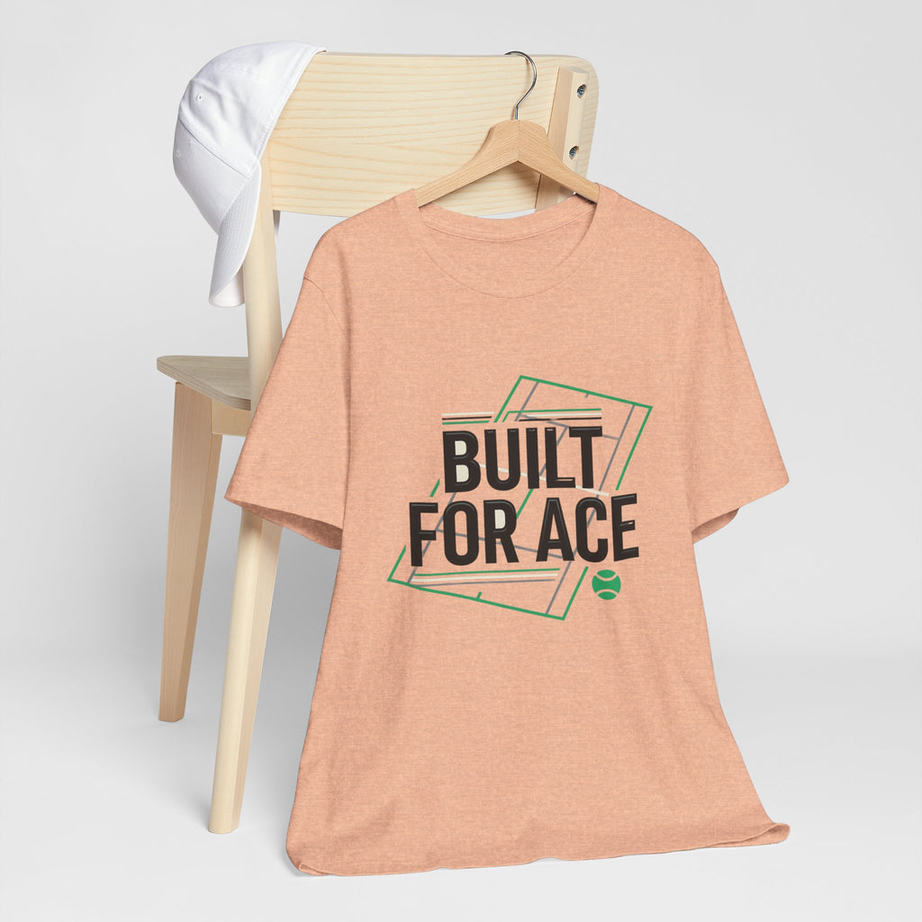 Built For Ace Tennis T‑Shirt – Retro Court Graphic Tee