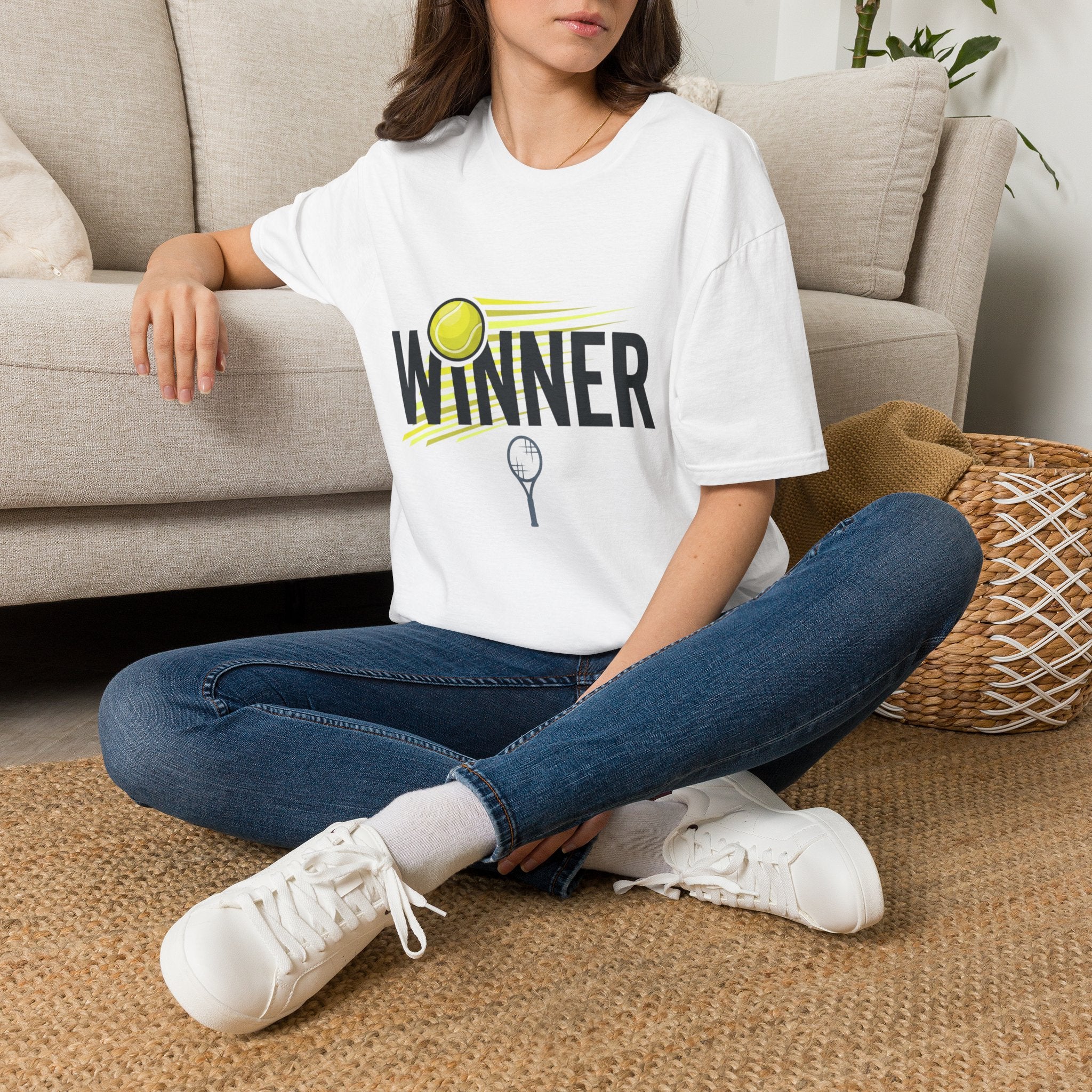 winner tennis t_shirt