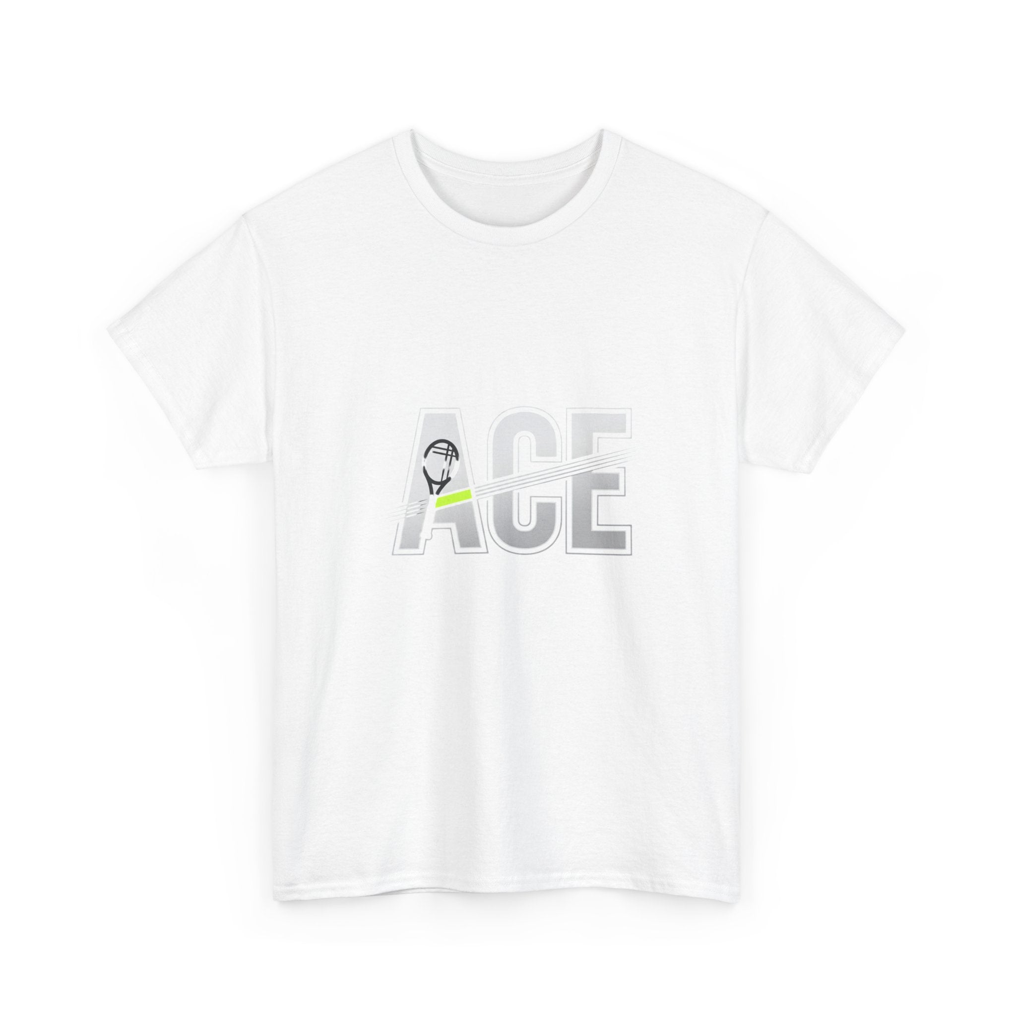 Ace Graphic Tee — Minimal Tennis 'ACE' Design