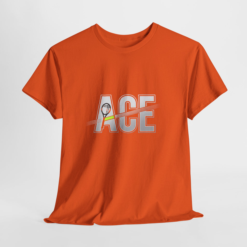 Ace Graphic Tee — Minimal Tennis 'ACE' Design