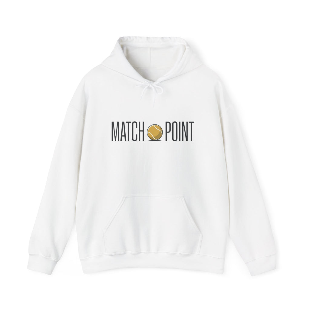 Match Point Tennis Hoodie — 'MATCH POINT' Graphic Pullover