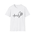 Tennis Heartbeat T-Shirt — Racket & Ball Graphic Tee for Players