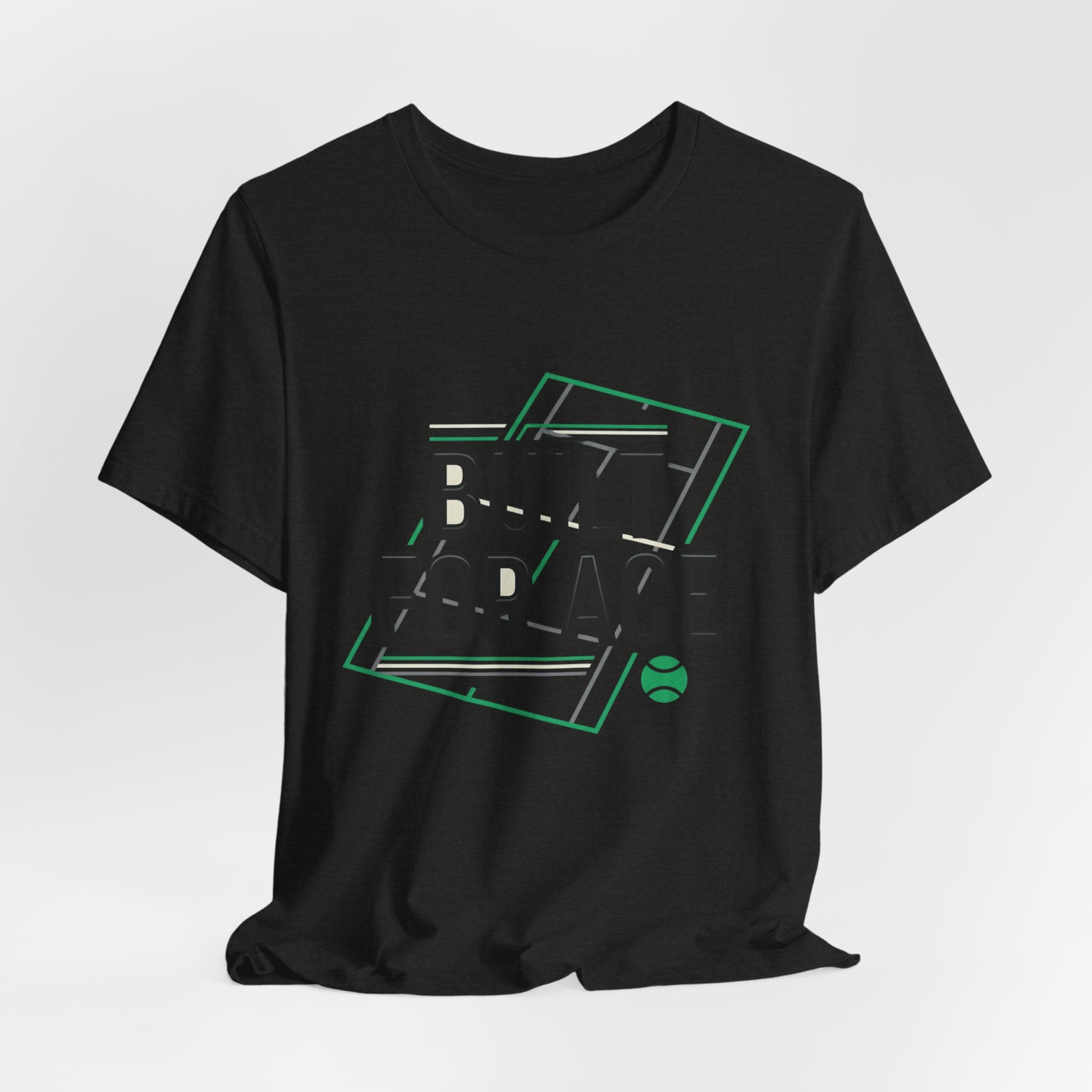 Built For Ace Tennis T‑Shirt – Retro Court Graphic Tee