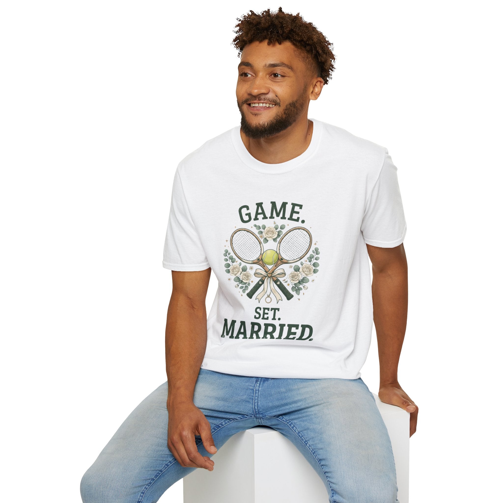 T-Shirt — "Game. Set. Married."