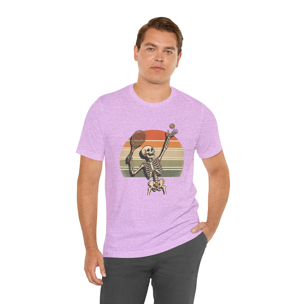 Skeleton Tennis Vintage Sunset Tee