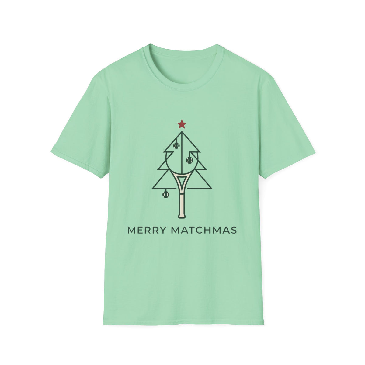 Christmas Tree T-Shirt — “Merry Matchmas” Holiday Tee