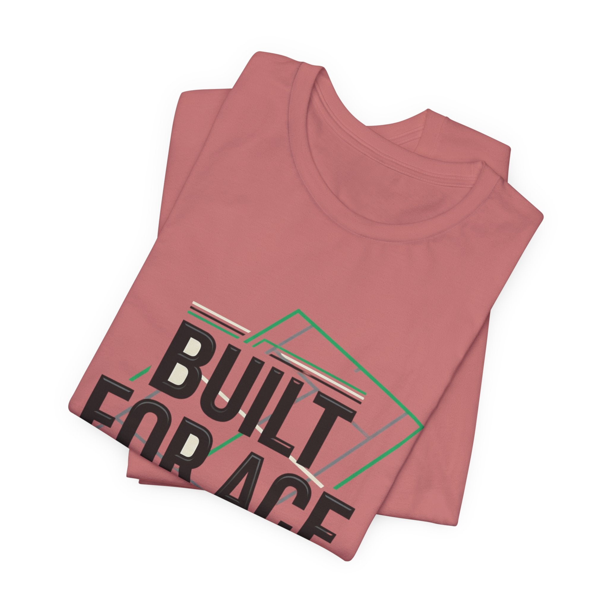 Built For Ace Tennis T‑Shirt – Retro Court Graphic Tee