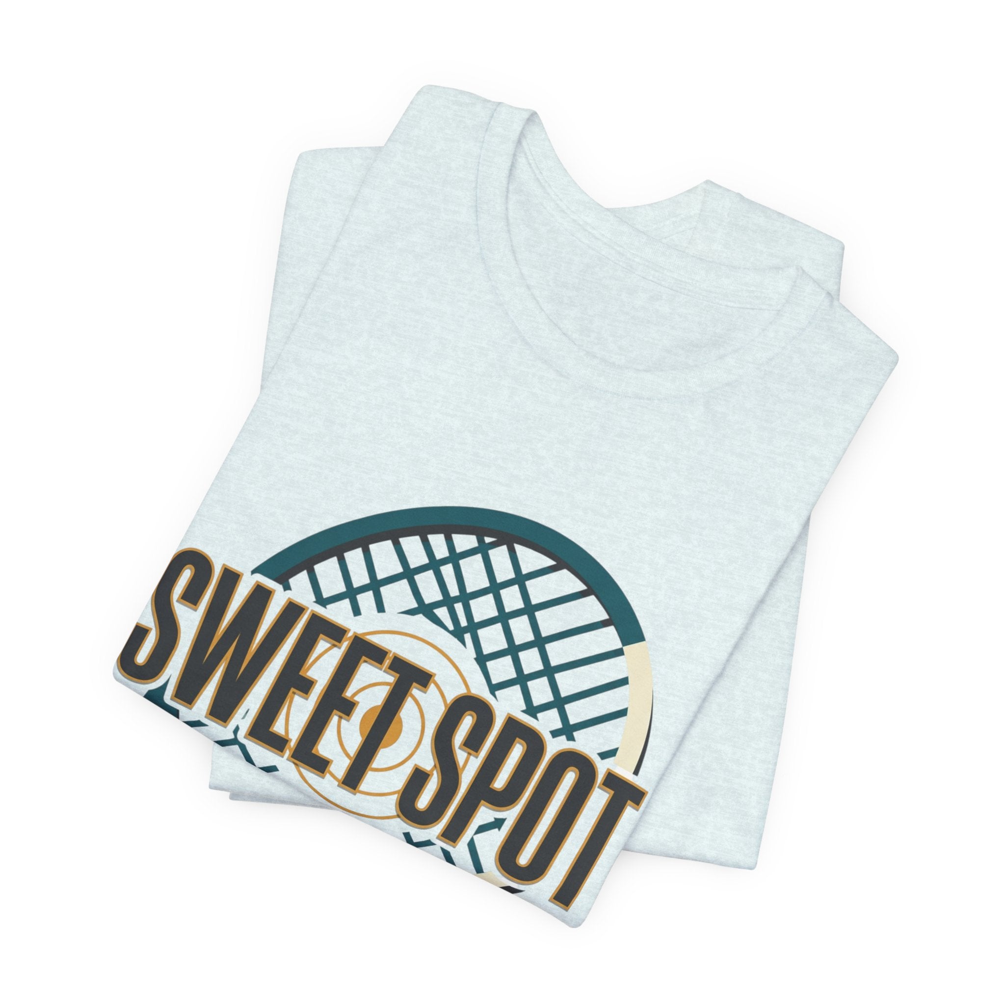 Tennis Tee – “Sweet Spot” Racket Graphic Shirt