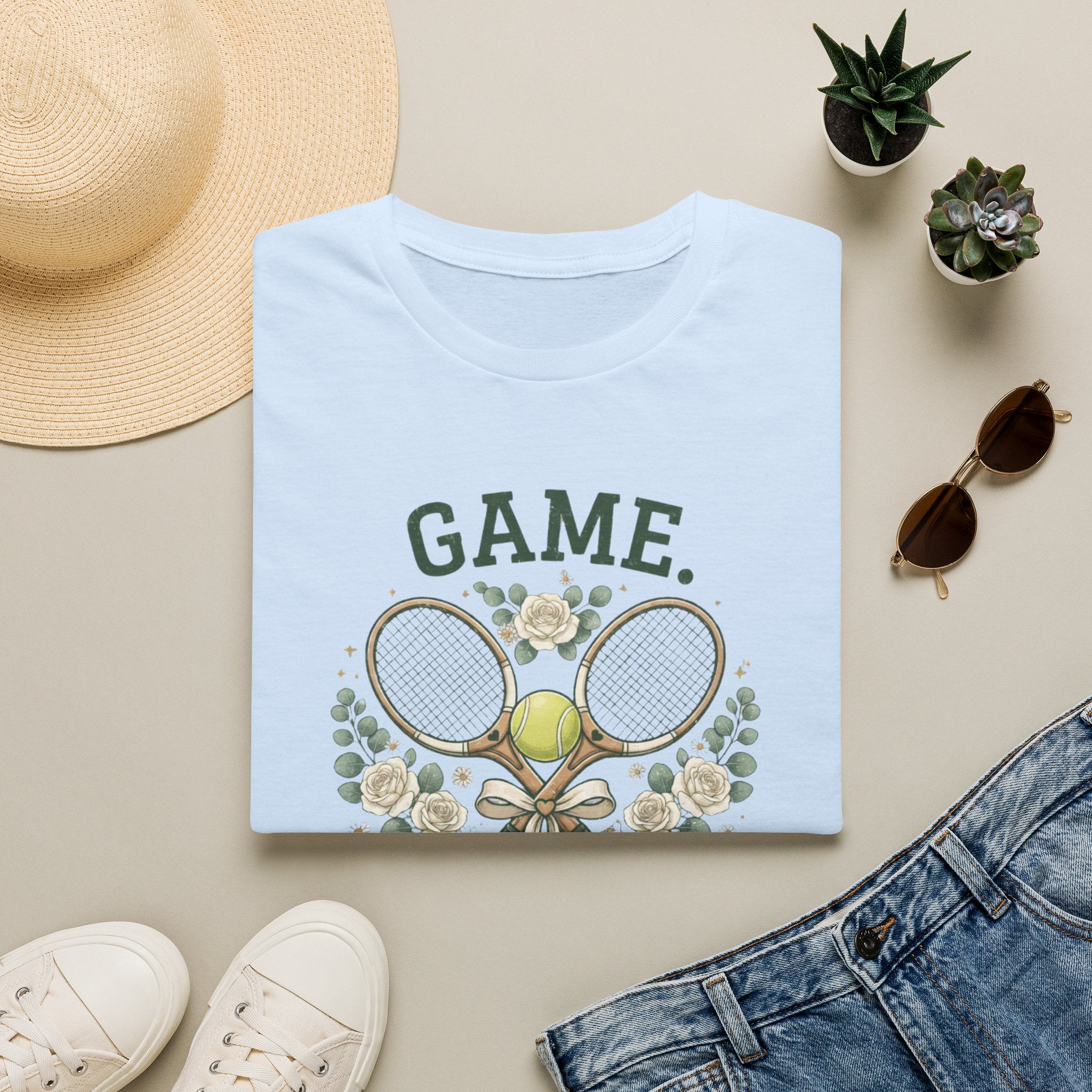 T-Shirt — "Game. Set. Married."
